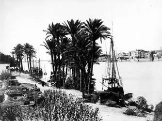 Nillandschaft, ca. 1870